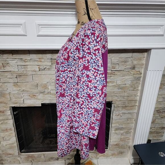 Lane Bryant bubbles soft flowy shirt plus size 18 20 2X - Picture 2 of 7